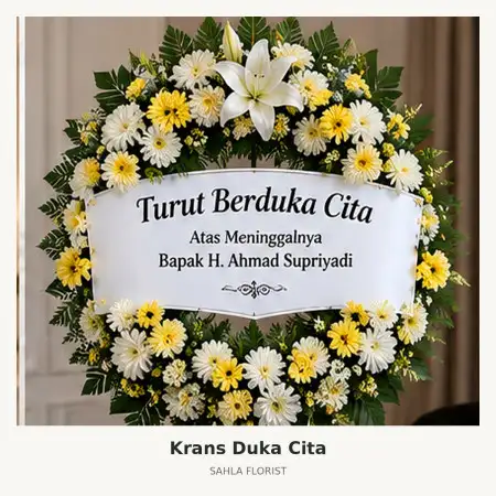 Krans Bunga Duka Mamuju Tengah